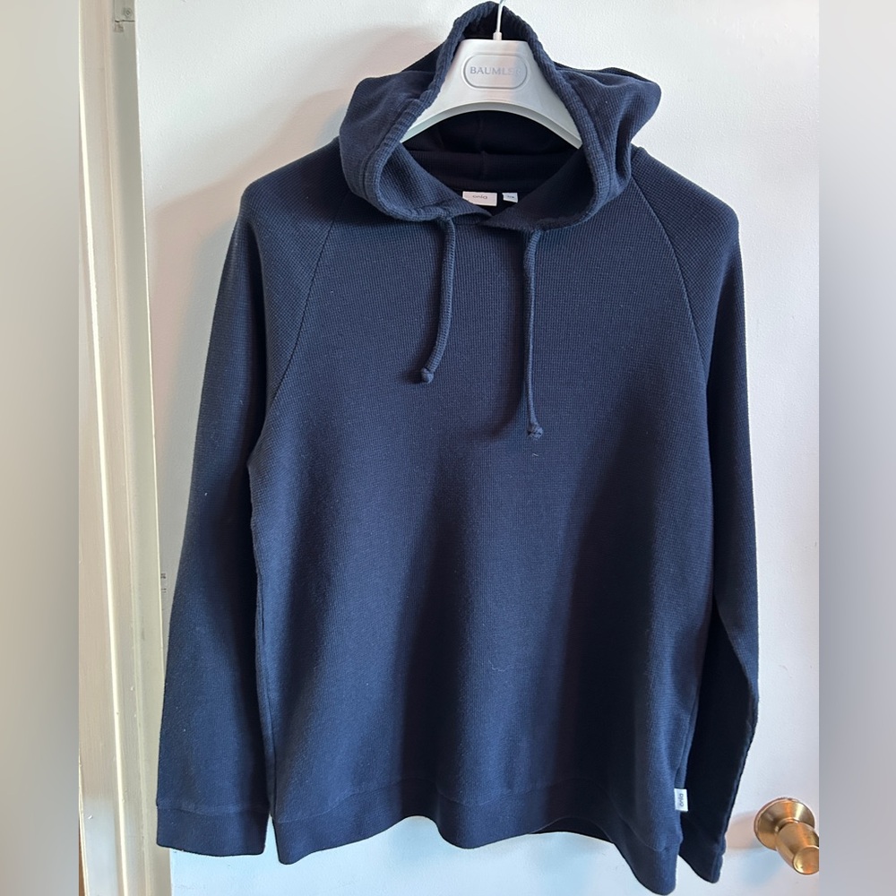ONIA Navy Hooded Top